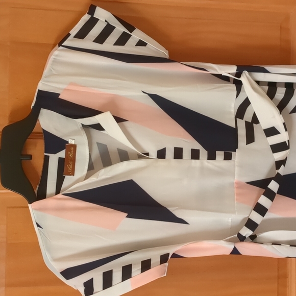 COPY - Adele Berto Belted Lightweight Dress, Size Small - Picture 2 of 5